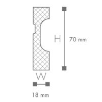 FD7 плинтус NMC