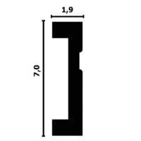 P01 молдинг Перфект Plus