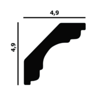 P05 карниз Перфект Plus