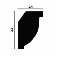 P09 карниз Перфект Plus