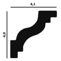 P28 карниз Перфект Plus