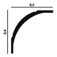 P46 карниз Перфект Plus