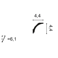 CX109 гибкий карниз Orac Decor