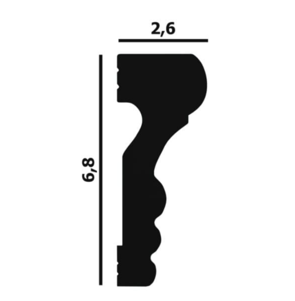 P55 молдинг Перфект Plus