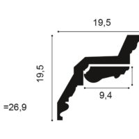 C307 карниз Orac Decor