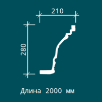 1.50.524 карниз Европласт