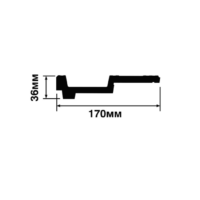 A170V1 карниз HiWood