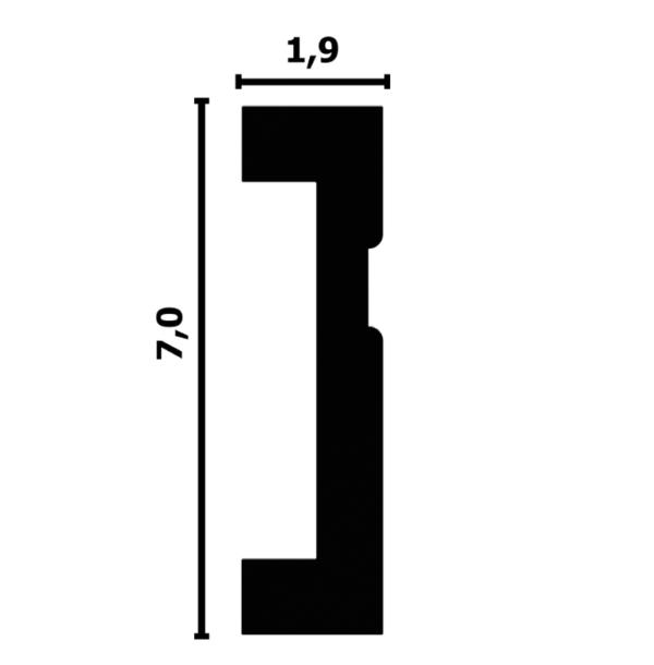 P01 плинтус Перфект Plus