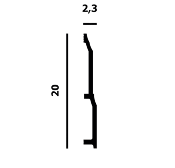 P175 плинтус Перфект Plus